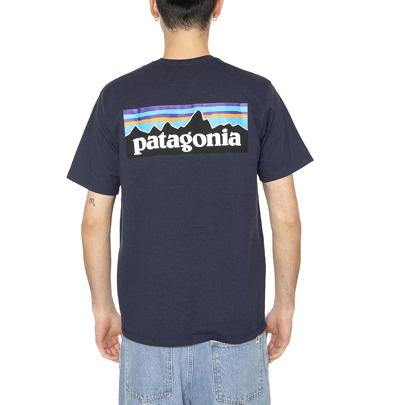 M's P-6 Logo Responsibili-Tee NENA - Maglietta Girocollo Uomo Blu 38504-NENA  PATAGONIA 