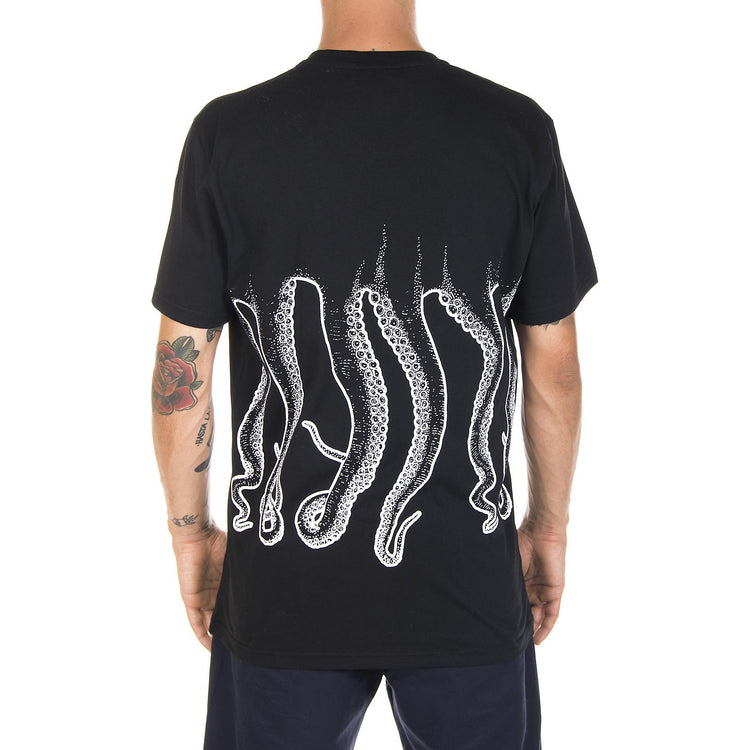 OCTOPUS OUTLINE TEE WHITE BLACK 88442_4  OCTOPUS 