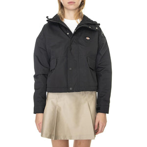 Glacier View Jacket Black - Giacca Invernale con Cappuccio Donna Nera DK0A4Y3ZBLK1  DICKIES 