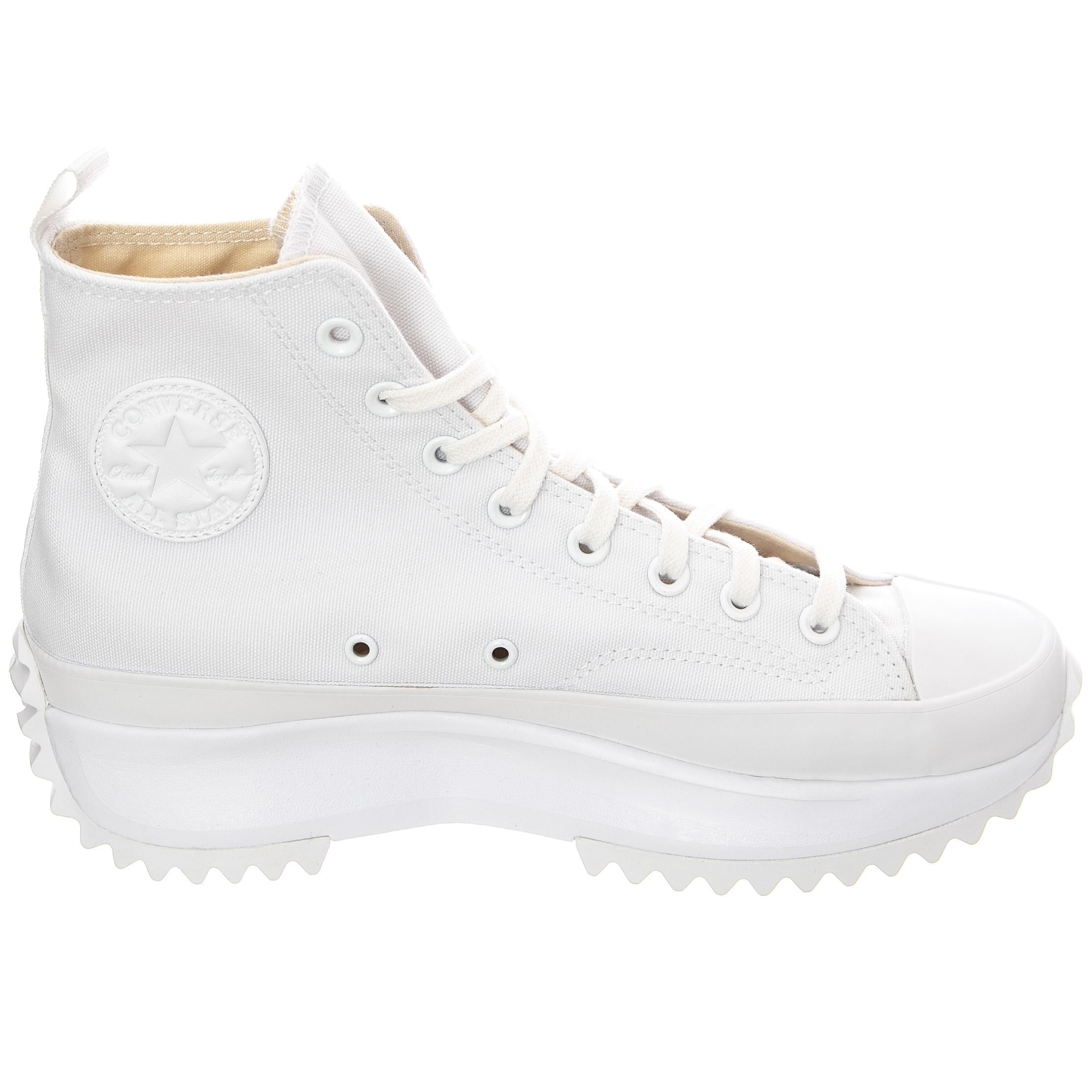 Run Star Hike Shoes - White / White / White - Scarpe Stringate Profilo Alto Uomo Bianche UK 9 170777C-184  CONVERSE 