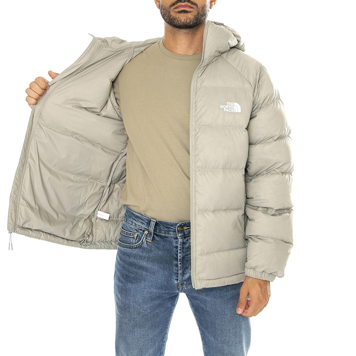 M Hydrenalite Down Hoodie Clay Jacket - Giacca Uomo Grigia NF0A5GIE1I41  THE NORTH FACE 