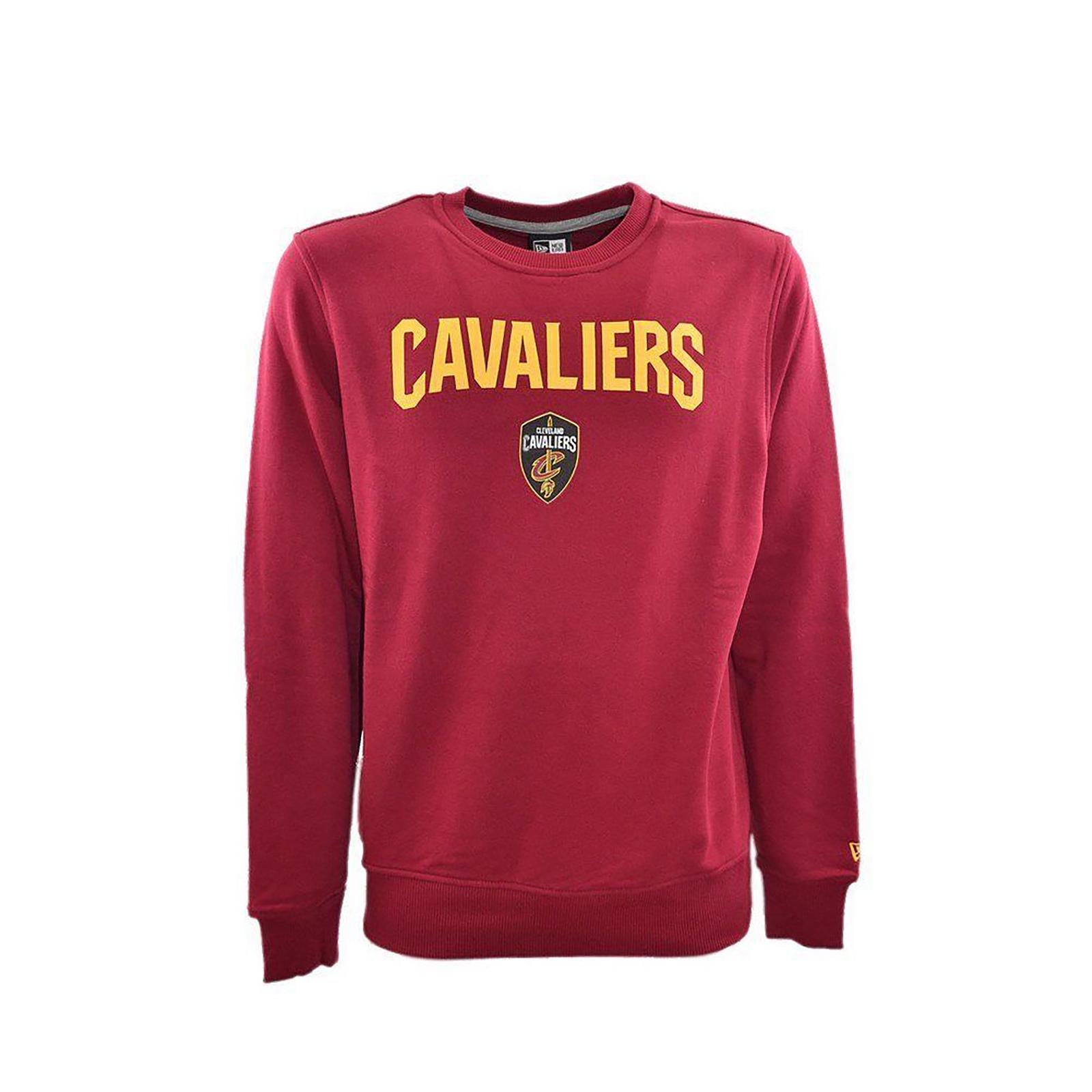 Crew Sweater Nba Cleveland Cavaliers Tip Off maroon 110131_7  NEW ERA 