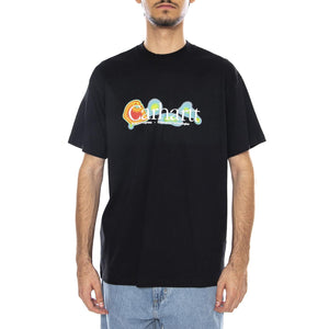 S/S Experiential T-Shirt Black - Maglietta Girocollo Uomo Nera I035442.89XX  CARHARTT WIP 