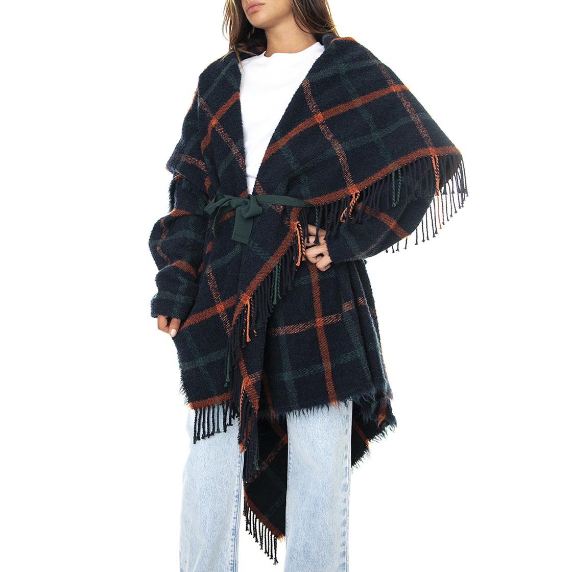 021SD35022 Poncho Scozzese Donna 021SD35022 -029097-01 . ALESSIA SANTI 