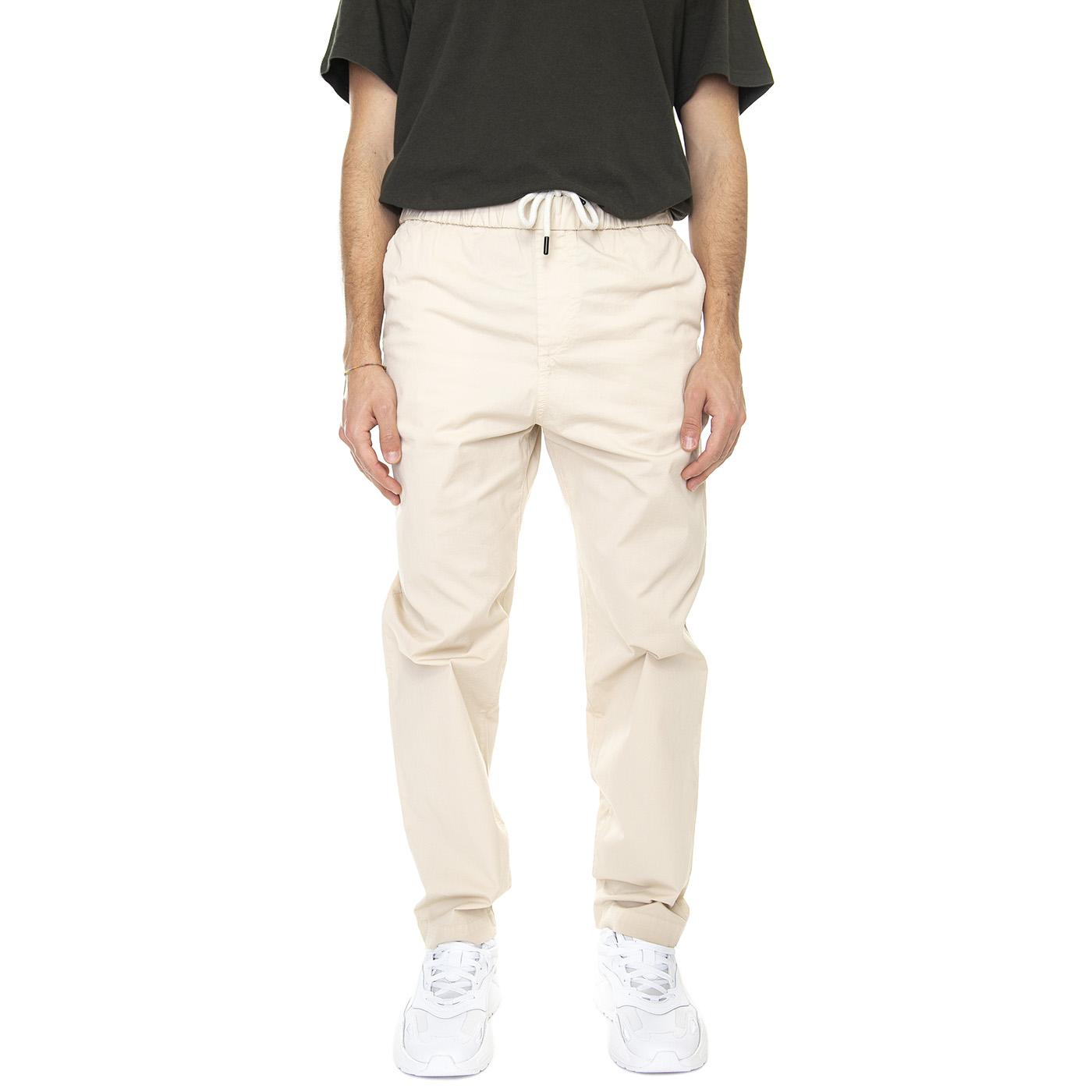 Garrison Bone White - Pantaloni Uomo Bianchi 330612-297  ELVINE 