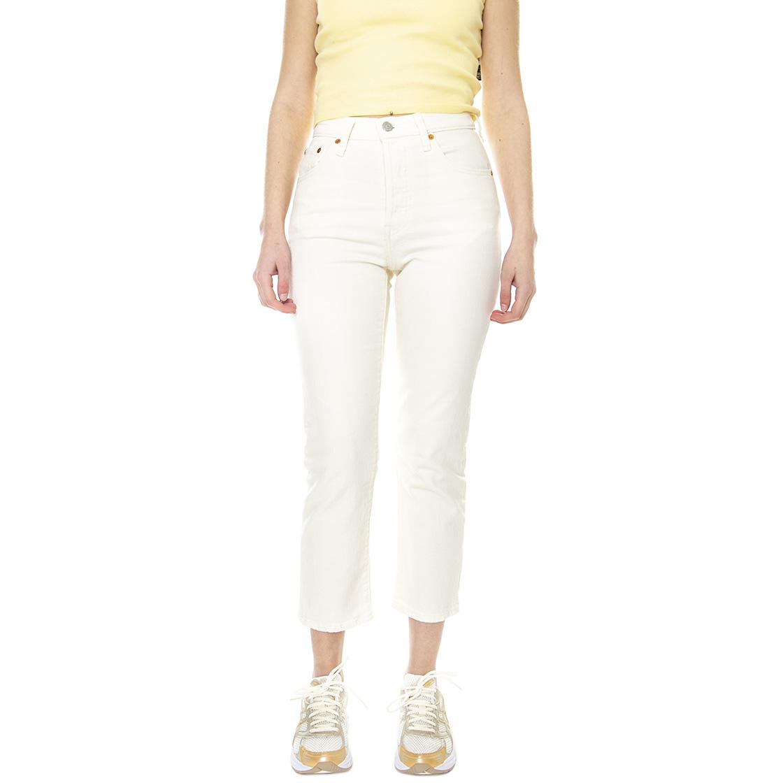 501 Crop Natural Order - Denim Jeans Donna Beige / Neutral 36200-0228  LEVIS 