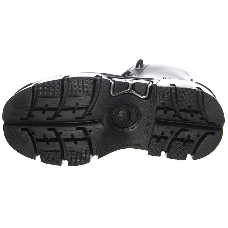 M-Mili 214 Boots - Crust Negro / Reactor Negro - Stivali Donna Neri 38 NRSM-MILI214ASA-C3  NEW ROCK 