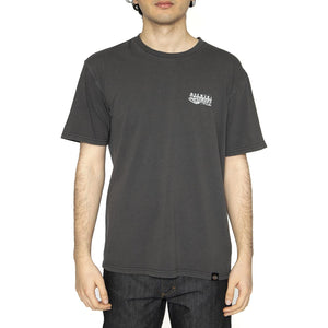 SS Station SS Tee Black - Maglietta Girocollo Uomo Nera DK0A4Z8XBLK1  DICKIES 