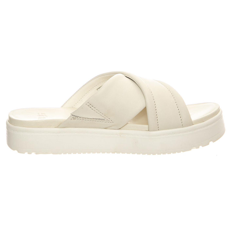 Zayne Crossband Jasmine Leather - Sandali Donna Bianchi UGSZAYCBJLTH1128635W  UGG 