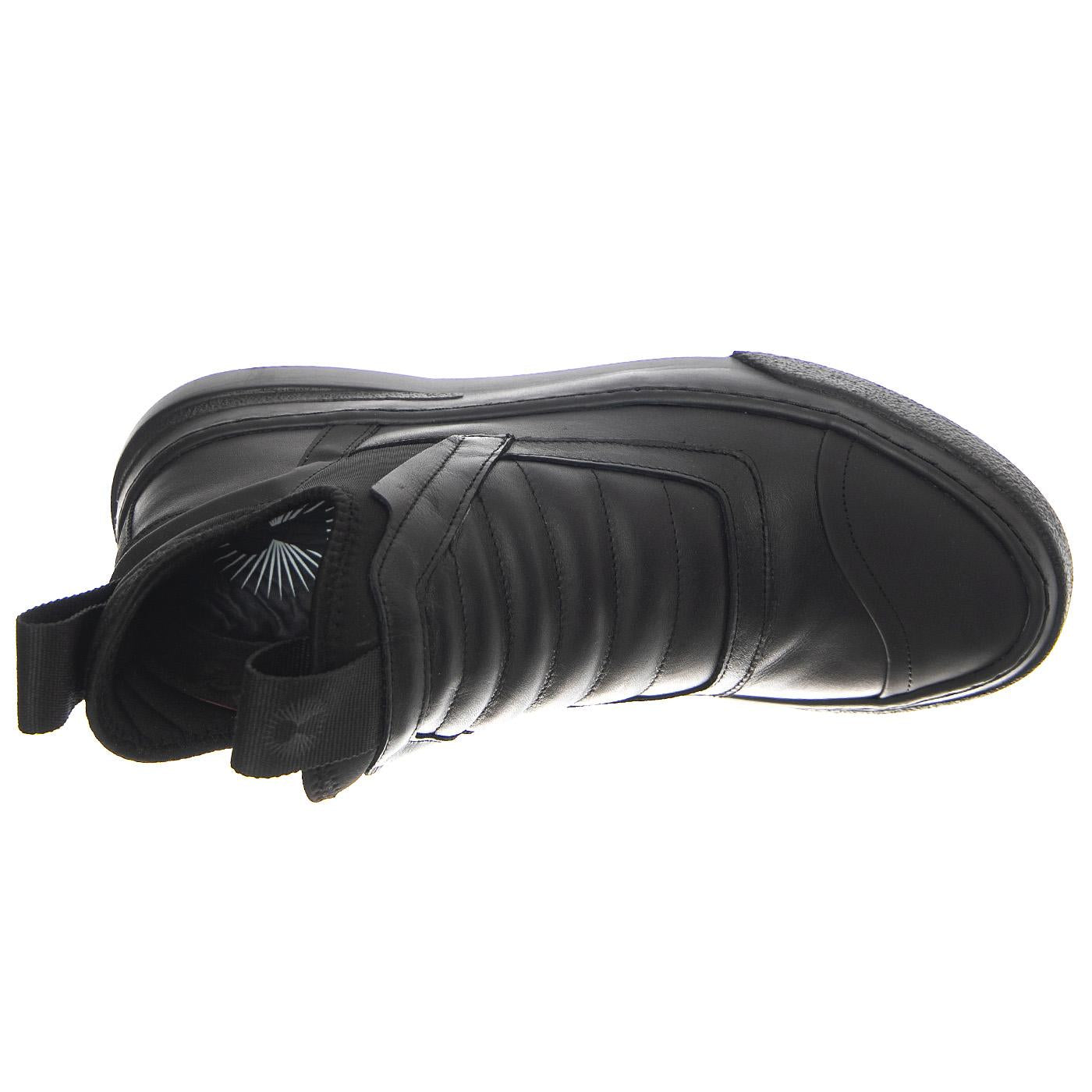 M' Break Nappa Black / Black Sole - Scarpe Profilo Basso Uomo Nere BOMDAMPER-NAPPA.BK  BRUNO BORDESE 