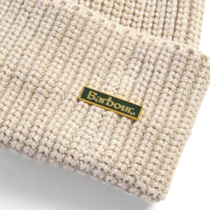 Mosely Beanie Mist - Berretto a Coste Bianco MHA0879 ST31 BARBOUR 