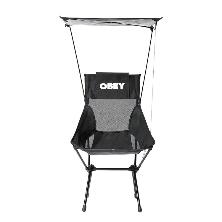 OBEY x HELINOX Personal Chair Shade Black - Sedia Pieghevole Nera 36227-BLK  OBEY 