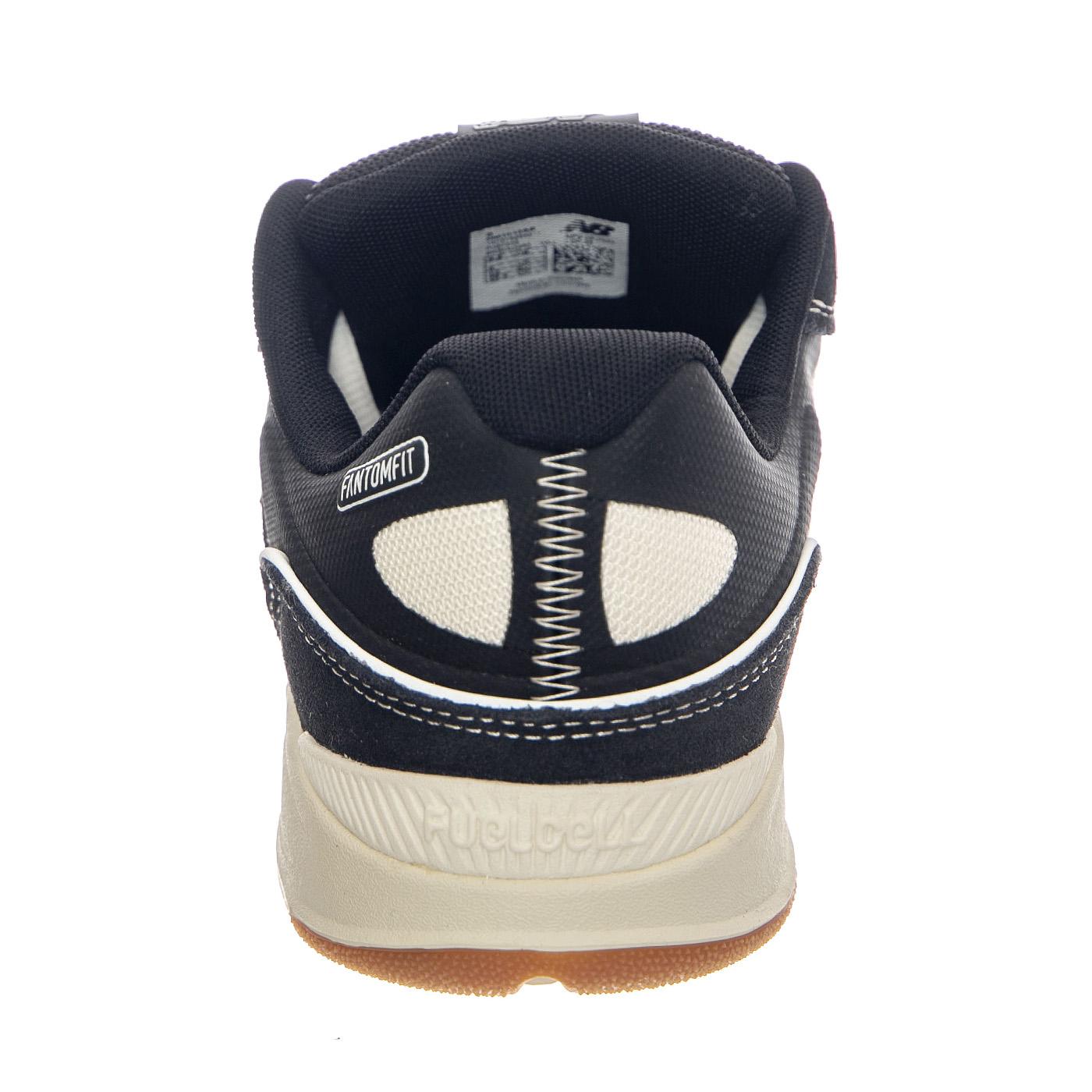 Scarpa Numeric Skateboarding Black Leather / Textile - Scarpe Stringate Profilo Basso Uomo Nere NM1010SB  NEW BALANCE 