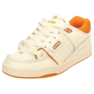 Fusion Antique / Orange - Scarpe Stringate Profilo Basso Uomo Bianche GBFUS-11799  GLOBE 
