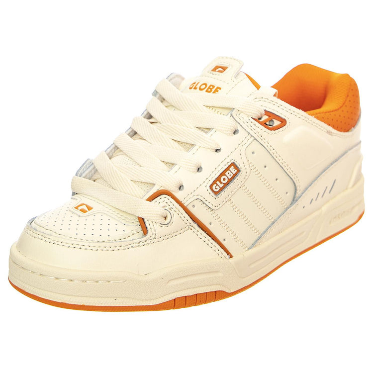 Fusion Antique / Orange - Scarpe Stringate Profilo Basso Uomo Bianche GBFUS-11799  GLOBE 