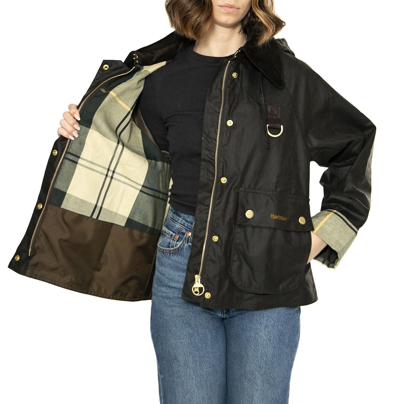 Reighton Wax Olive / Ancient Jacket - Giacca Donna Marrone LWX1397-OL71  BARBOUR 