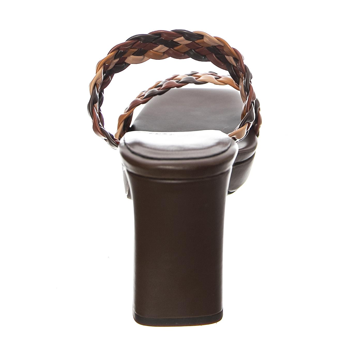 Delicacy Brown Combo Pu - Sandali Donna Marroni JCSJC-1038-1-14- BR  JEFFREY CAMPBELL 