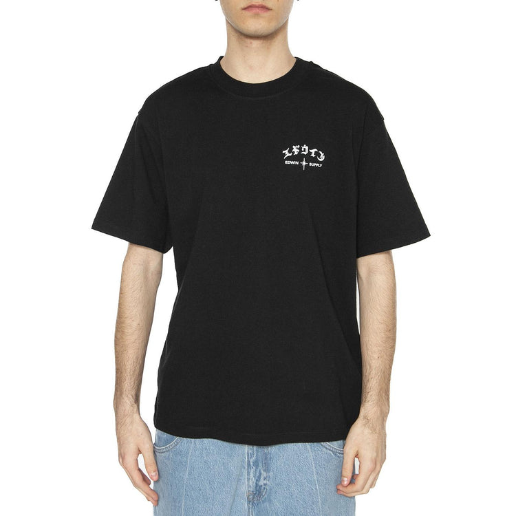 High Life Low Levels Chest TS - Maglietta Girocollo Uomo Nera I035025.89.67. 89,67 EDWIN 