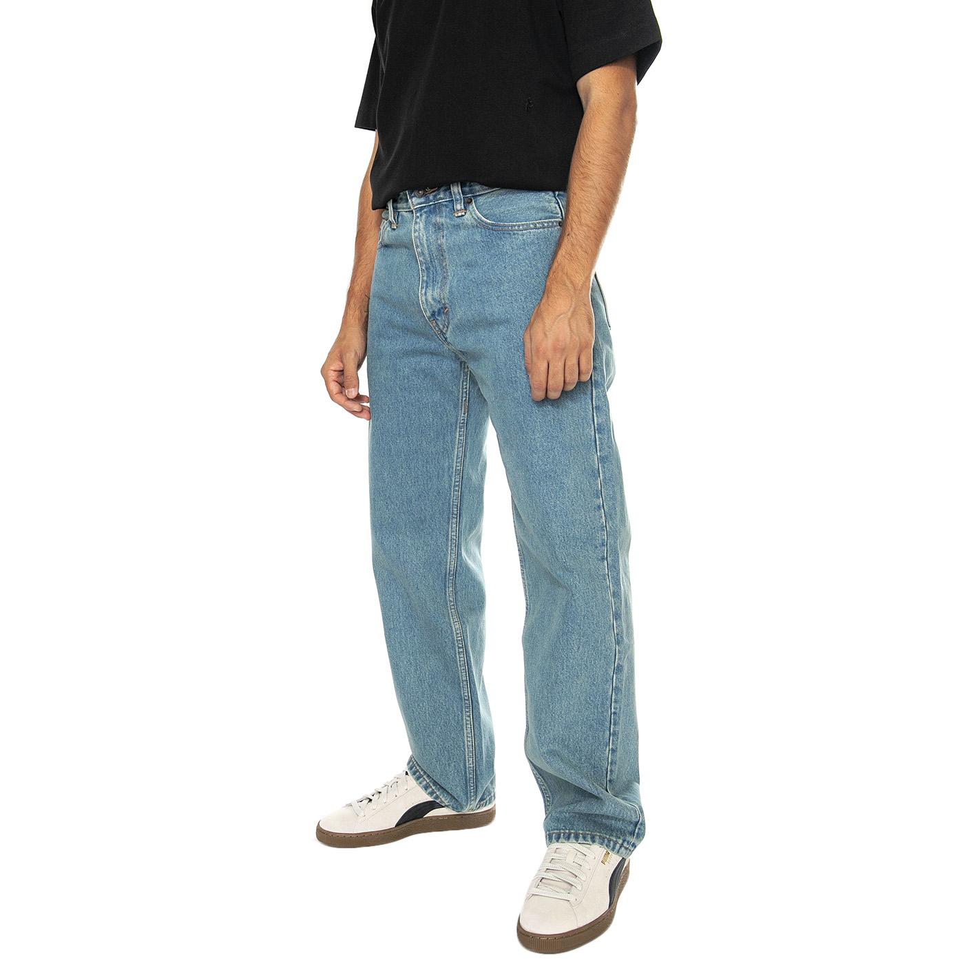 Skate Baggy 5 Pocket New Sulphuric Haze Med Indigo Worn In - Pantaloni Denim Jeans Uomo Blu A2316-0008  LEVIS 