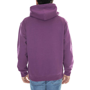 Bad Cat P/O Hoodie Grape - Felpa con Cappuccio Uomo Viola PF00637-GRAPE  HUF 