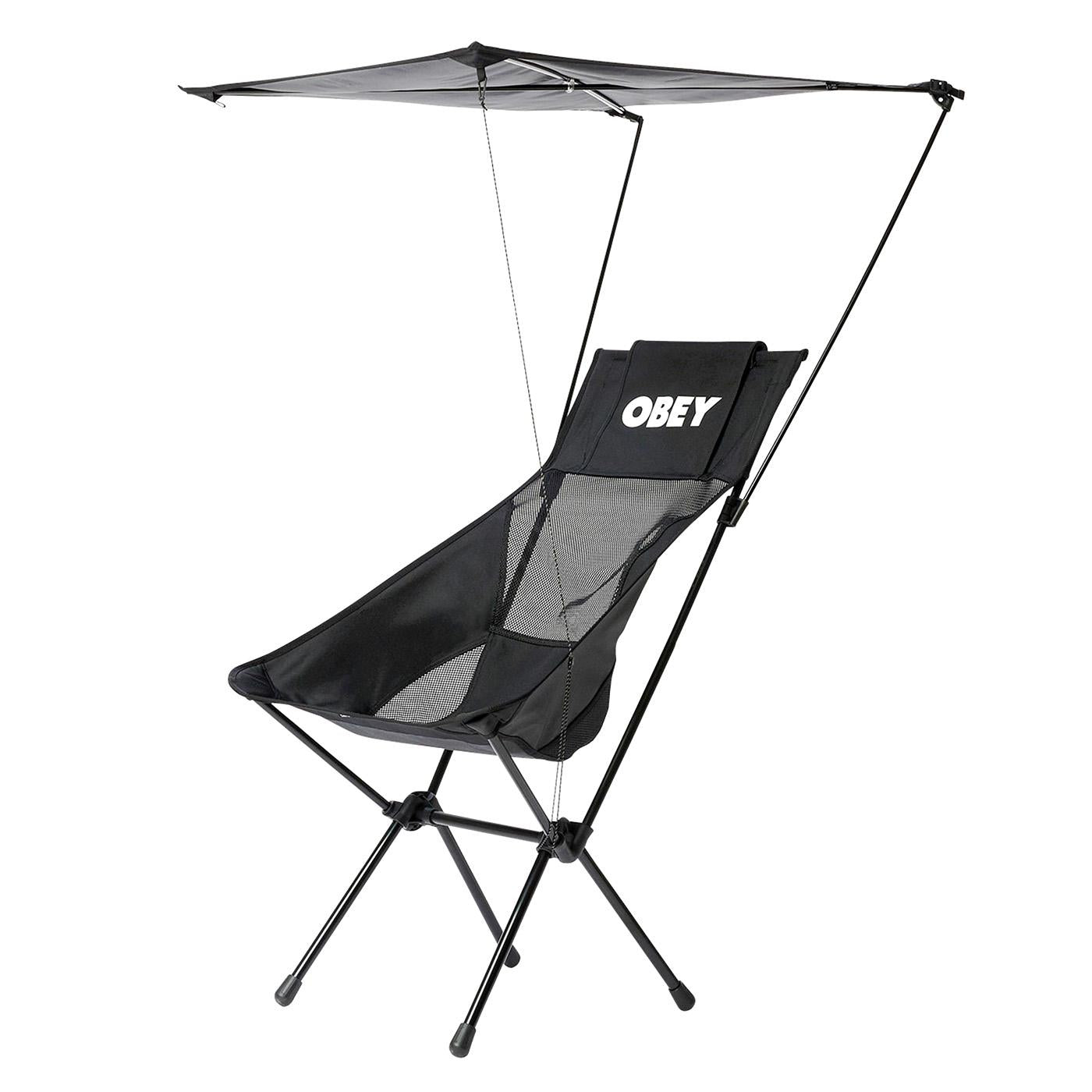 OBEY x HELINOX Personal Chair Shade Black - Sedia Pieghevole Nera 36227-BLK  OBEY 