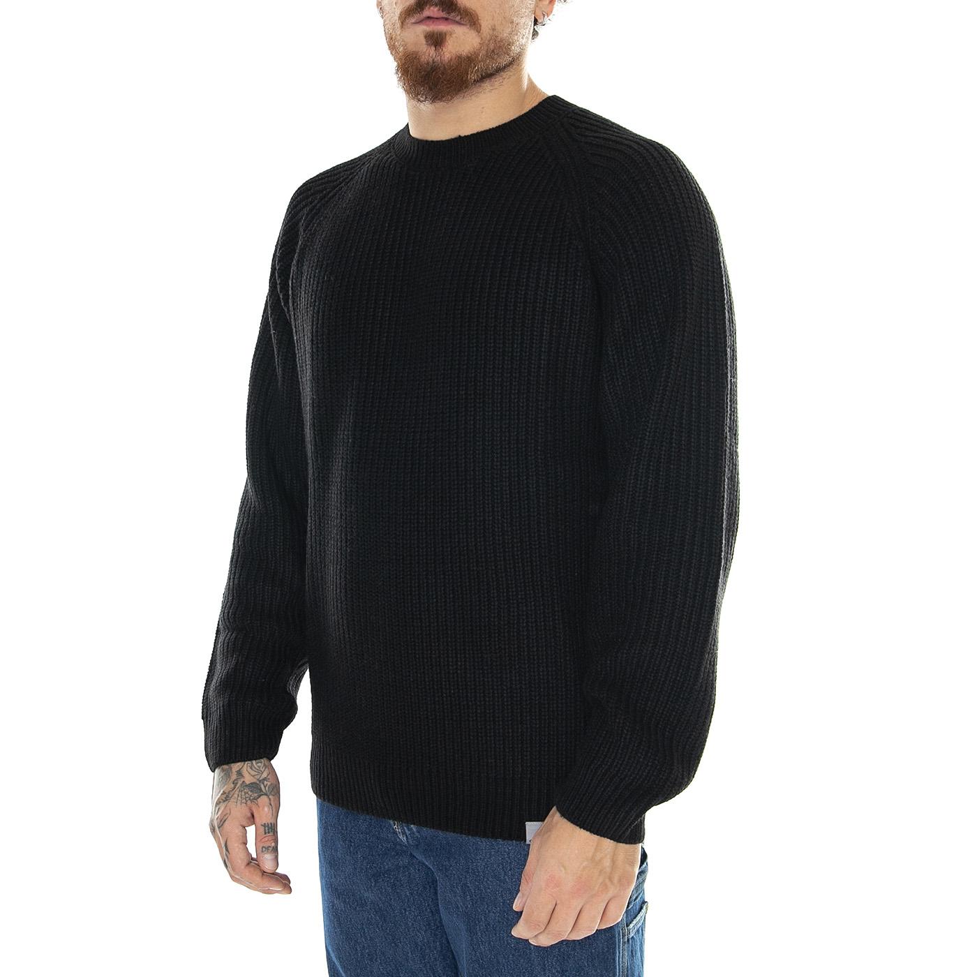 Forth Sweater Black - Maglione Girocollo Uomo Nero I028263.89XX  CARHARTT WIP 