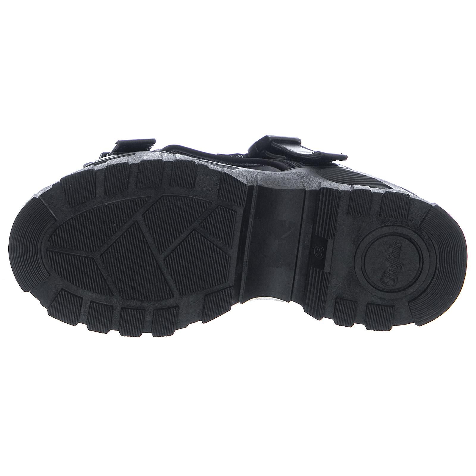 Gladiator Os 2 Sandals - Black - Sandali Donna Neri BFSGLDROS2-BK  BUFFALO 