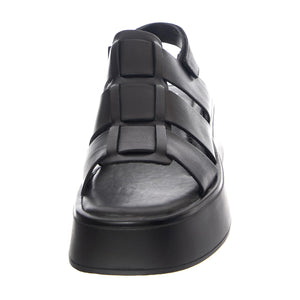 W' Courtney Black / Black Cow Leather - Sandali Donna Neri VBS5334-101-92  VAGABOND 