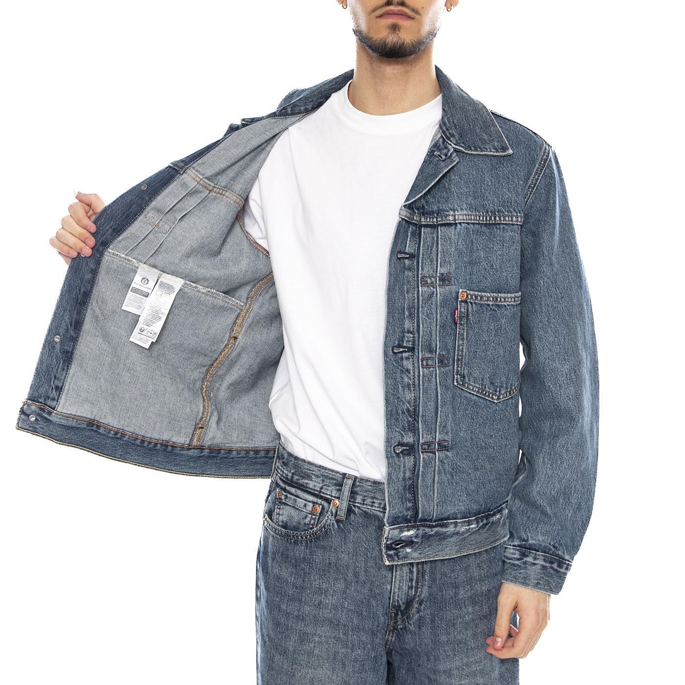 Type I Trucker - Dancing Queen Trucker - Giacca Denim Jeans Uomo Blu A3174 0004 LEVIS 