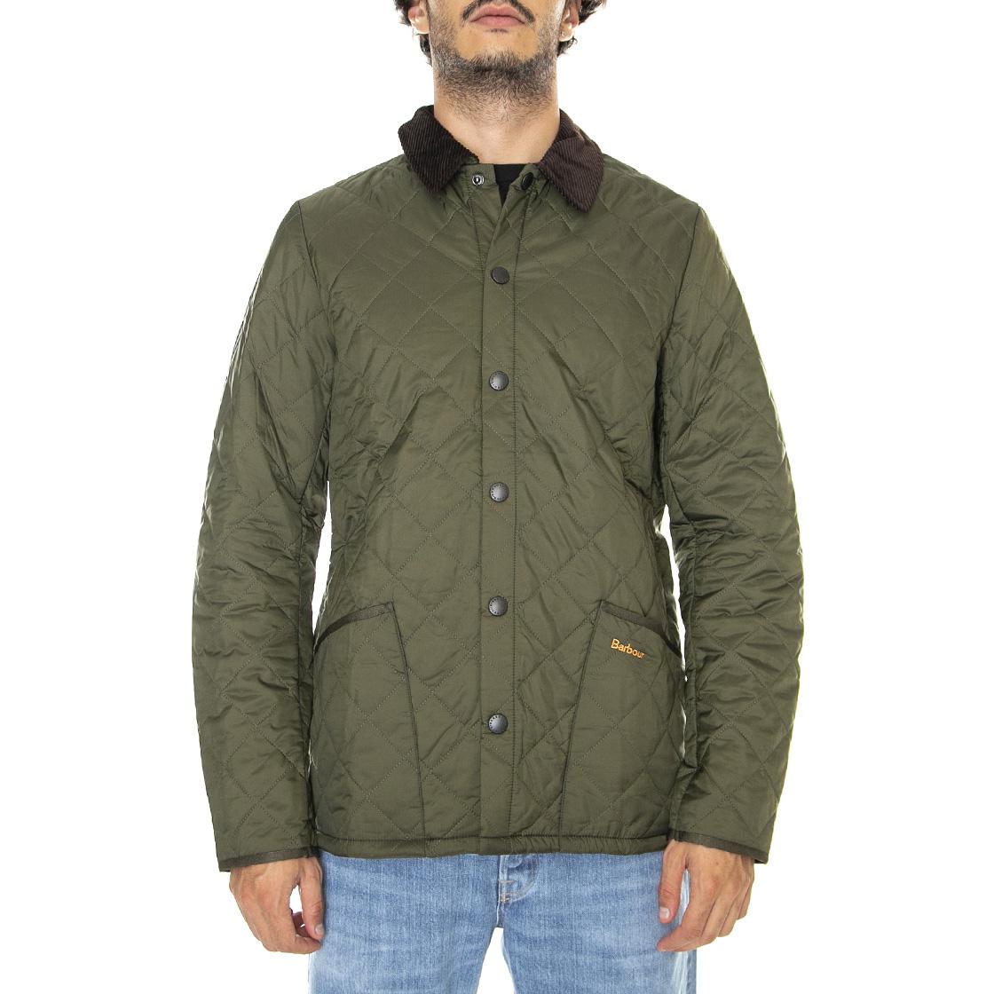 Heritage Liddesdale Slim Fit Olive - Giacca Invernale Uomo Marrone FW22-MQU0240-OL71  BARBOUR 