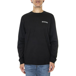 Cleveland Tee LS Black - Maglietta Girocollo Maniche Lunghe Uomo Nera DK0A4Y1OBLK1  DICKIES 