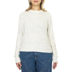 Snowflake Pullover Sunny Cream Confetti Whites - Maglione Girocollo Donna Beige A9283-0000  LEVIS 