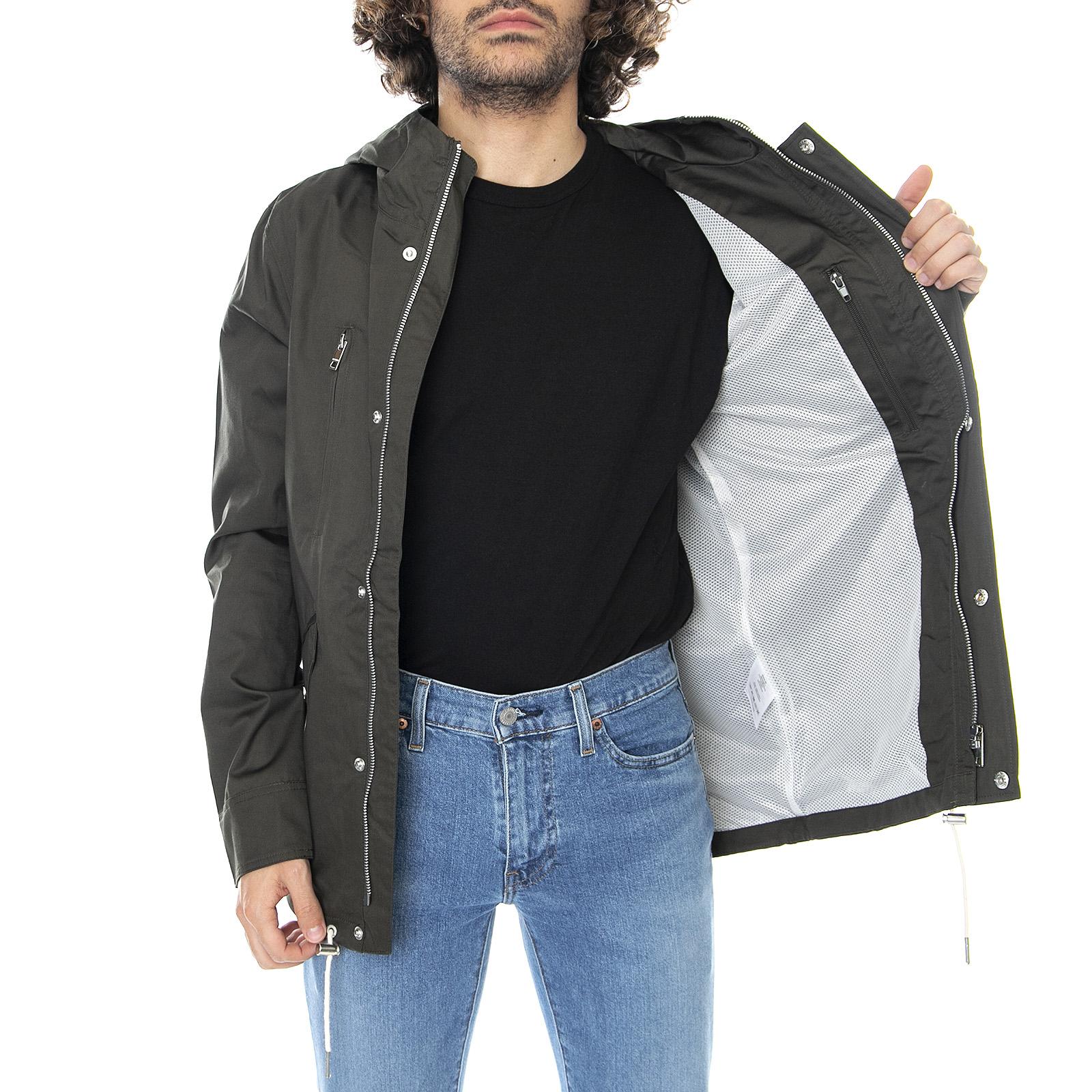 Craig Jacket - Dark Olive - Giacca Estiva Uomo Verde 171029-128-dark-olive  ELVINE 