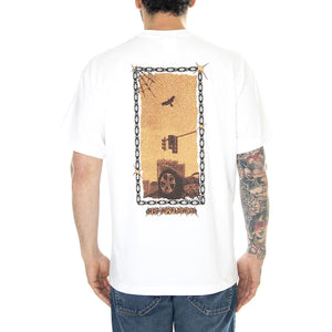 Huf Car Club S/S Tee White - Maglietta Girocollo Uomo Bianca TS02168-WHITE  HUF 