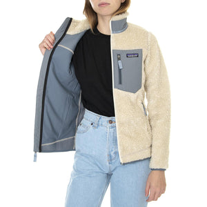 W's Classic Retro-X Jacket Dark Natural w/Plume Grey - Giacca Invernale Donna Beige 23074-DNPG  PATAGONIA 