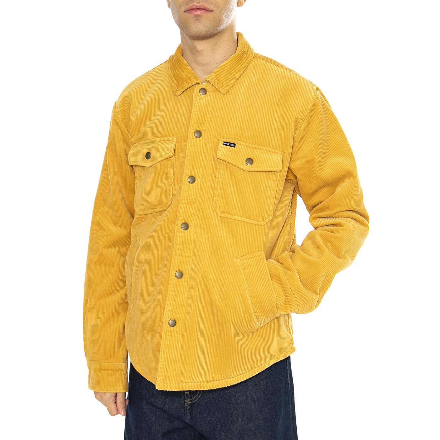 Durham Lined Jacket - Bright Gold - Giacca Uomo Arancione 03362-BRTGD . BRIXTON 