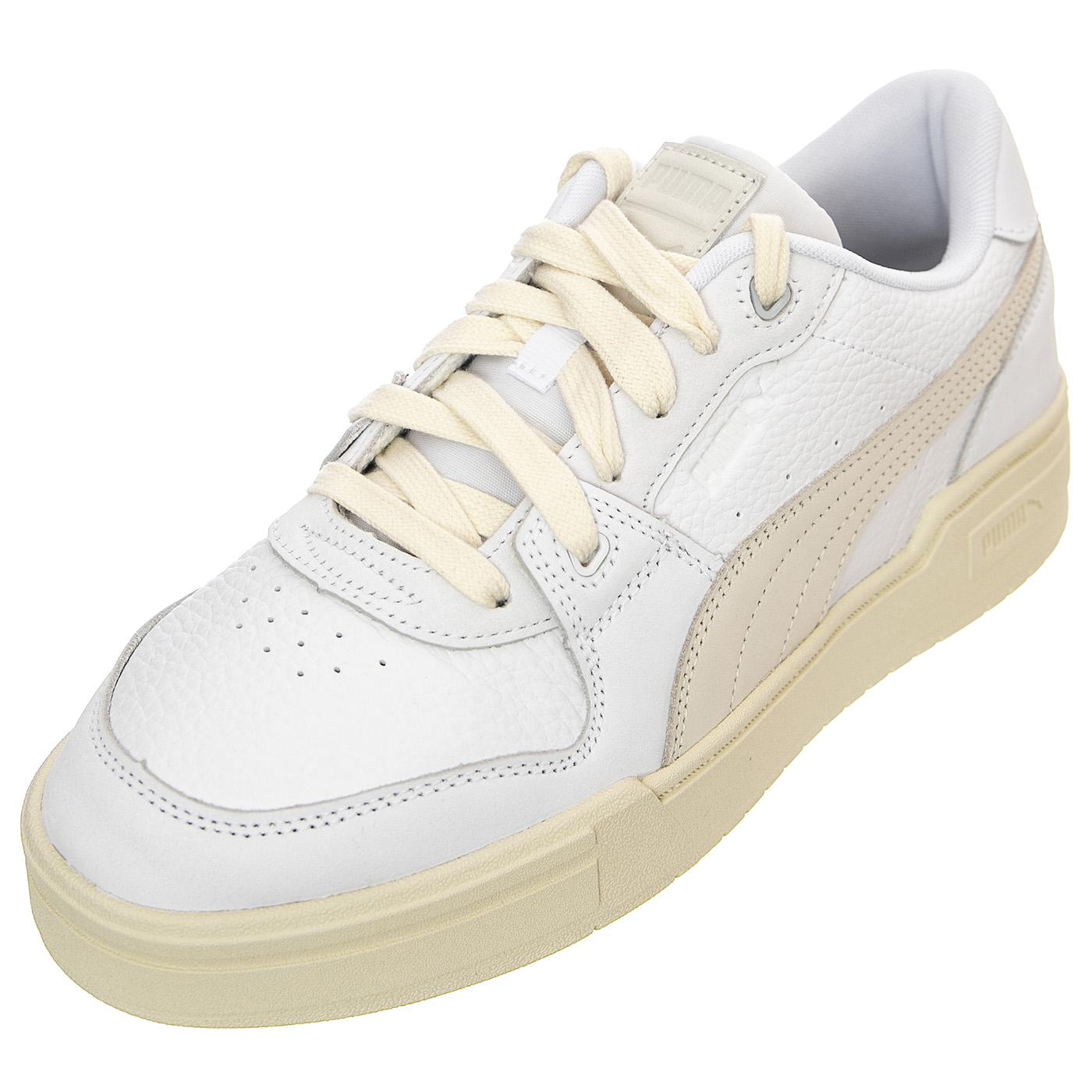 CA Pro Lux White - Scarpe Stringate Profilo Basso Uomo Bianche 387488-01  PUMA 