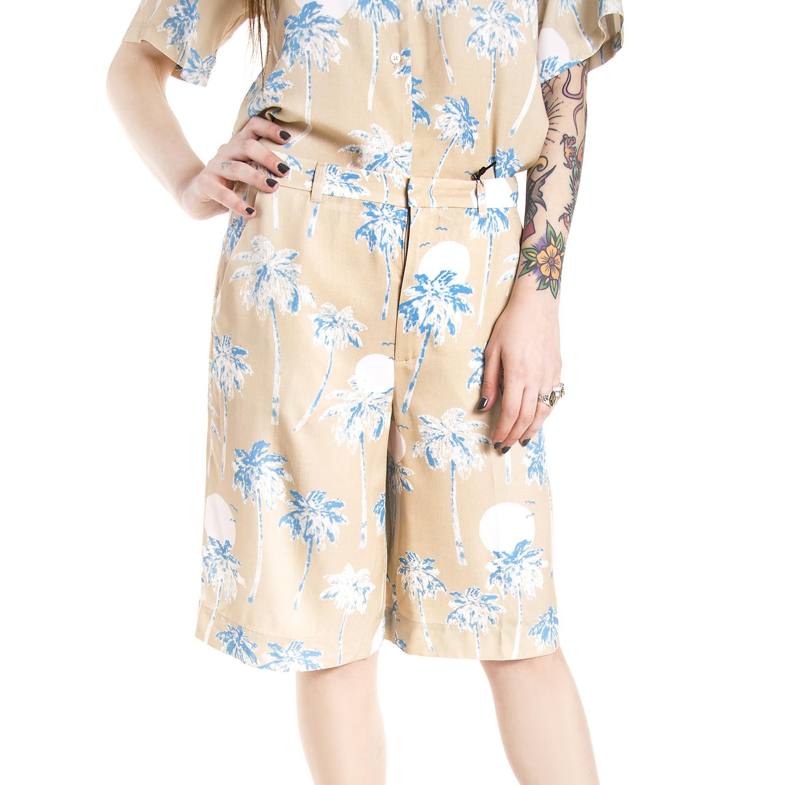 JENNIE HAWAII SHORTS WO S SAFARI H109737155  WESC 