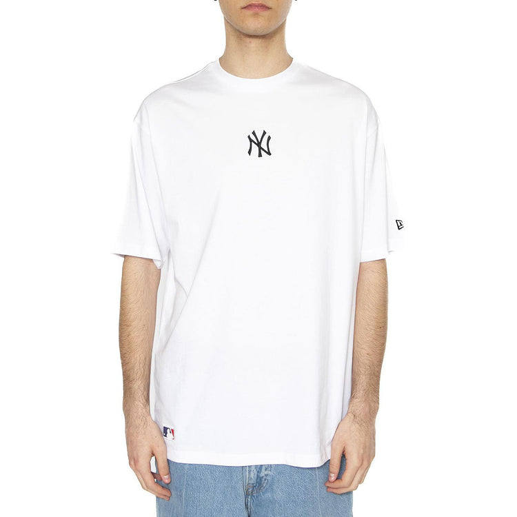 Mos MLB Le Midi Tee New York Yankees White - Maglietta Girocollo Uomo Bianca 60675748  NEW ERA 