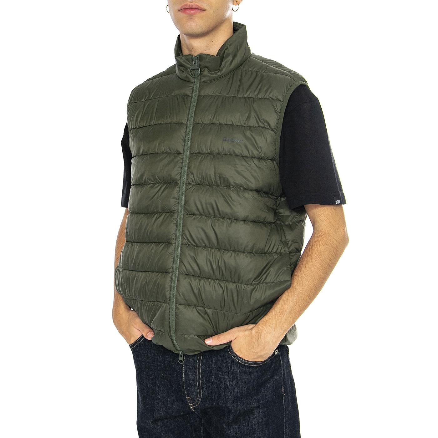 Bretby Gilet Olive - Giacca Smanicata Uomo Verde MGI0024OL51  BARBOUR 