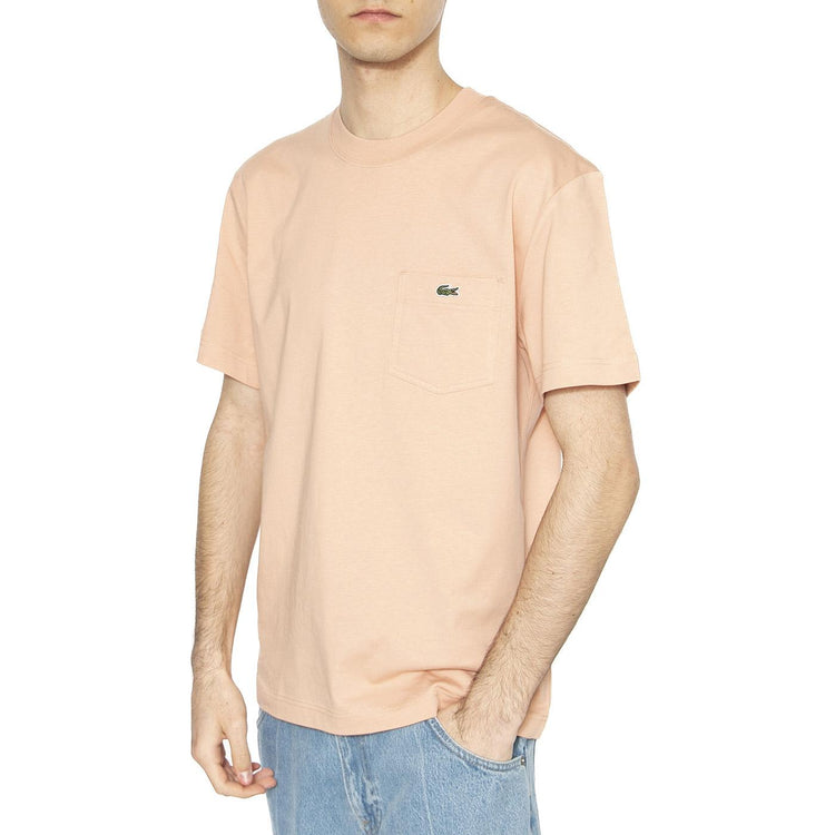 T-Shirt Zih Pink - Maglietta Girocollo Uomo Rosa TH2827-ZIH  LACOSTE 