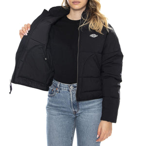 Summerdale Puffer W Black -- Giacca Donna Nera DK0A87OJBLK1 . DICKIES 