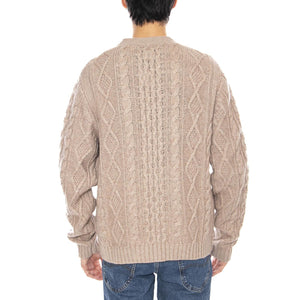 Valencia Cardigan Fungi Heather Neutral - Cardigan Uomo Beige 003B5-0004  LEVIS 