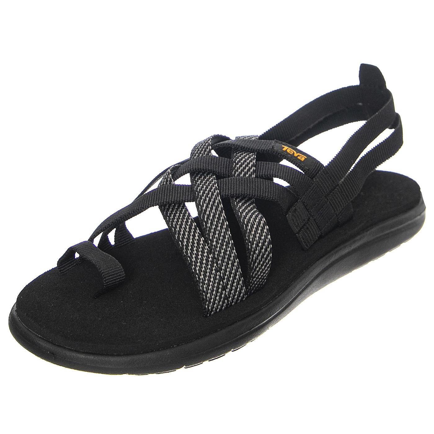 Voya Strappy H Black - Sandali Donna Neri 1099271-HBK  TEVA 