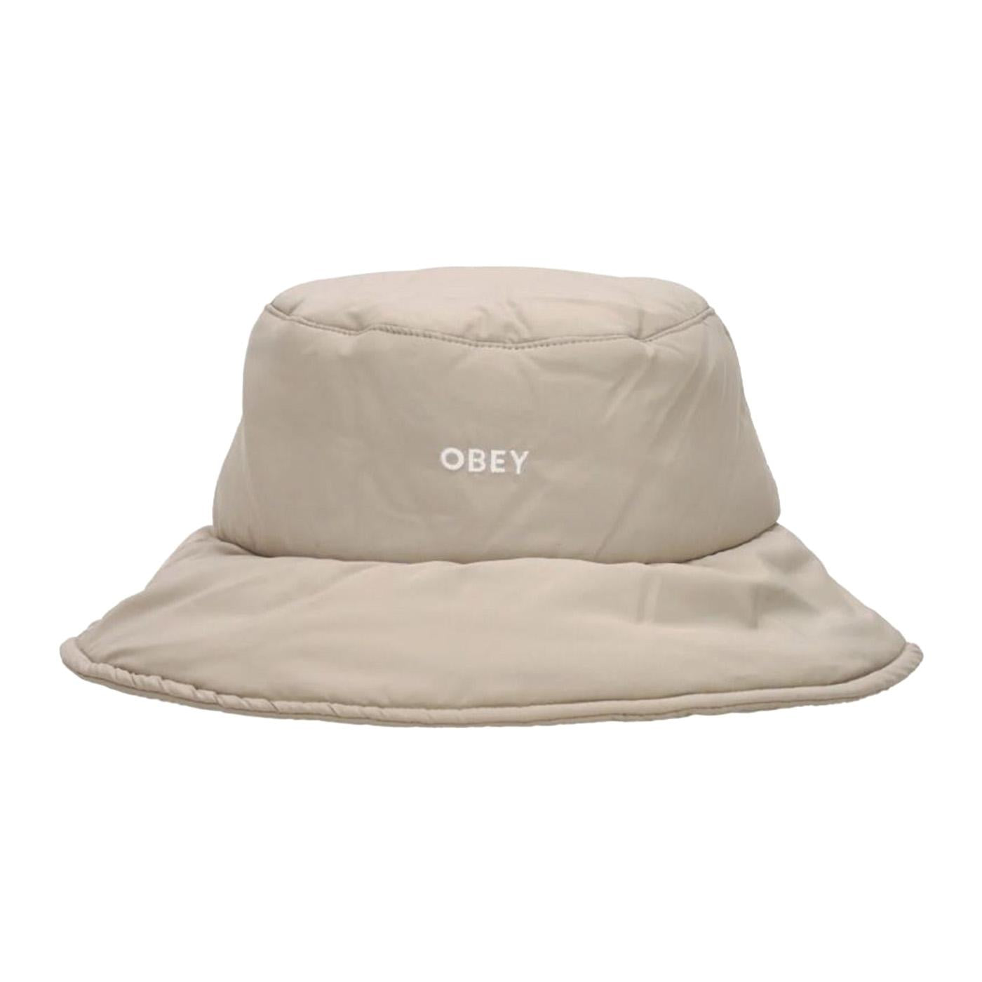 Obey Insulated Bucket Hat Silver Grey - Cappello da Pescatore Grigio 100520085 SIG OBEY 