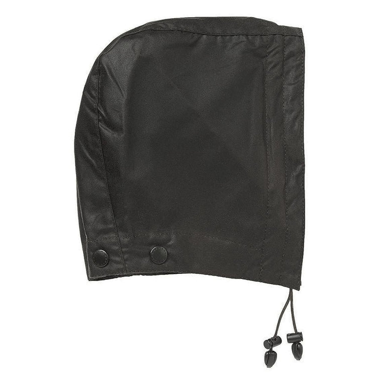 Waxed Cotton Hood Rustic - Cappuccio Staccabile Barbour Marrone FW22-MHO0004-RU52  BARBOUR 