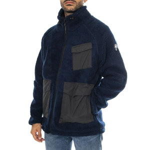 P Bear Borg Zip Thru Angled Po Navy Blazer - Giacca Uomo Blu PFD0051-203  PENFIELD 