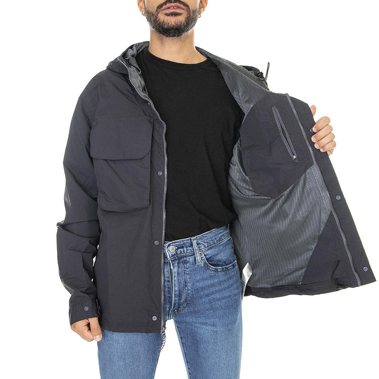 M's Isthmus Utility Jacket Ink Black - Felpa Invernale con Cappuccio Uomo Nera 26505-INBK  PATAGONIA 