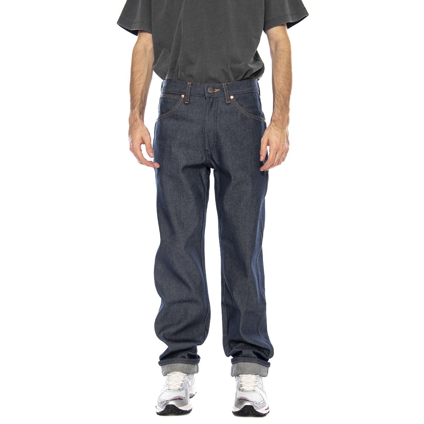 13MWZ Copper Grey Denim Jeans - Pantaloni Denim Jeans Uomo Blue 112358040  WRANGLER 