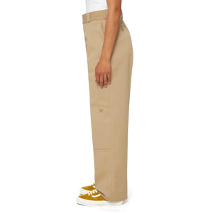 DOUBLE KNEE REC W KHAKI - Pantaloni Donna Beige DK0A4YW2KHK1 . DICKIES 